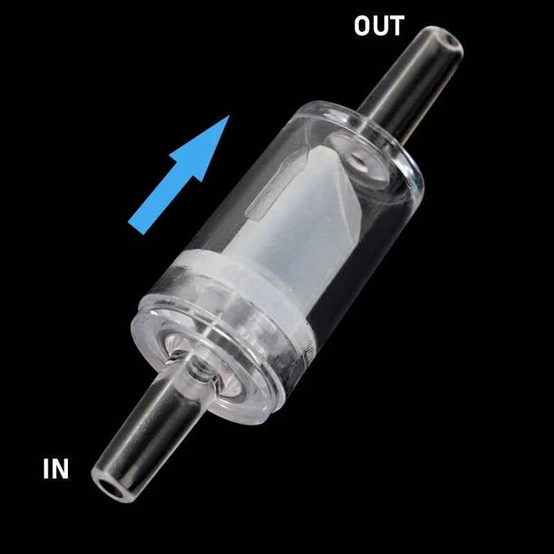 5pcs/10pcs Aquarium Check Valve For Air Pump Plastic One Way Non-Return Accessories for Fish Tank 4mm AirLine Tube