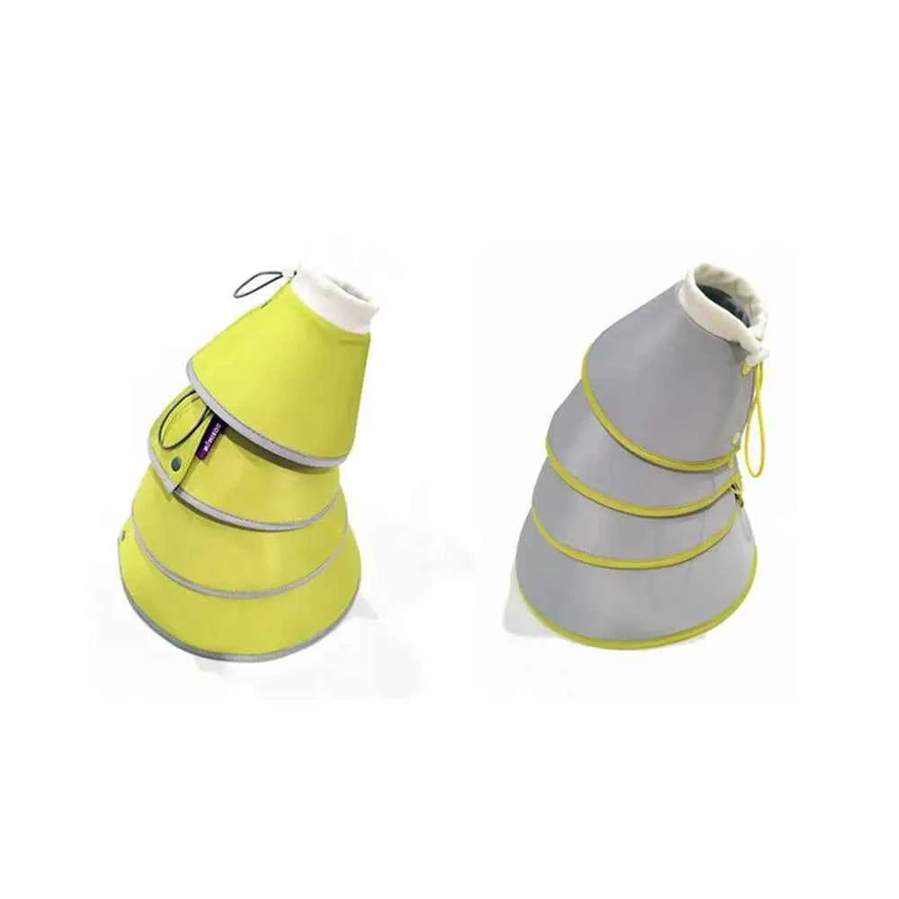 Adjustable Cat Cone Collar Lightweight Anti-bite Elizabethan Collars Breathable Easy To Eat and Drink Pet Protective Cover