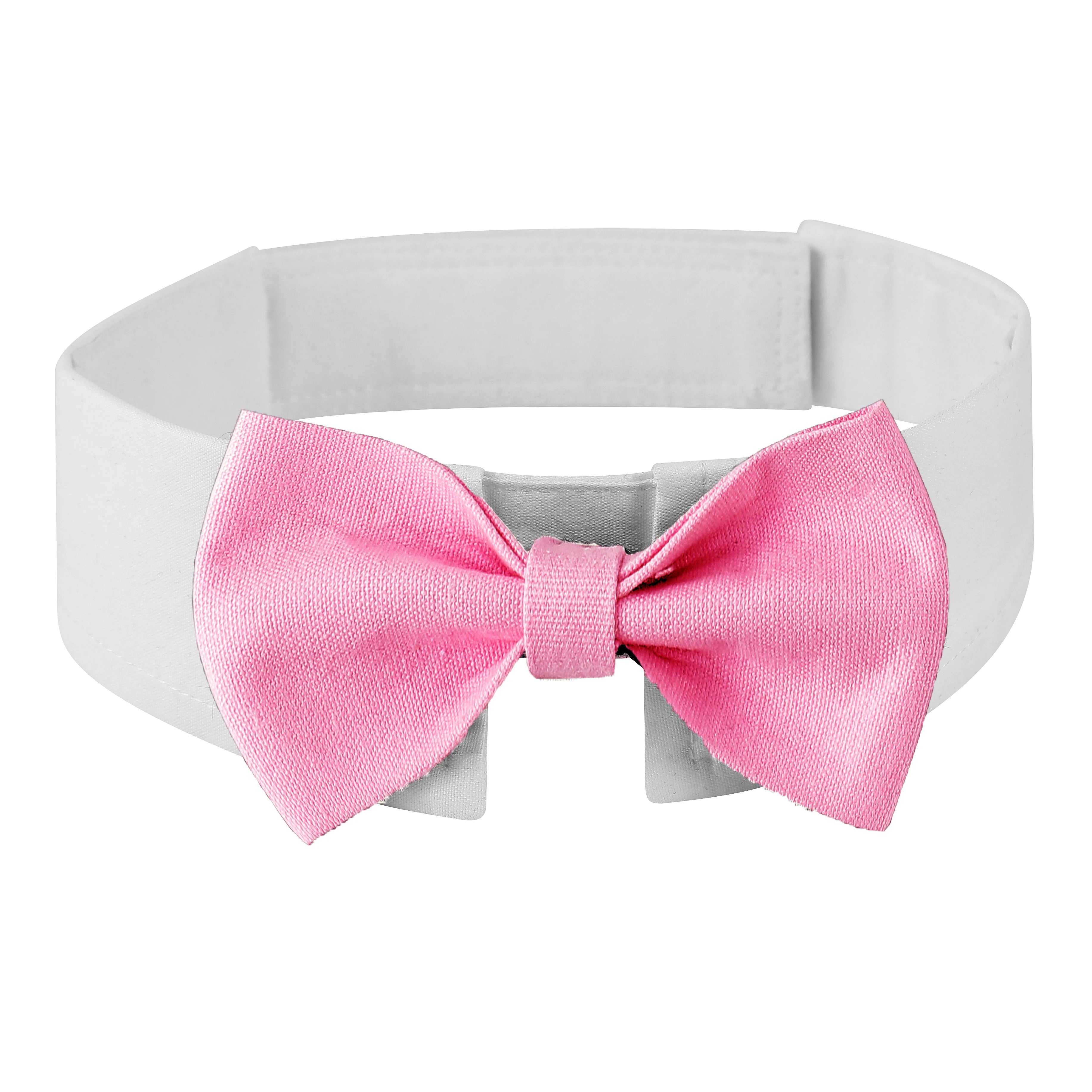 Sucado Adjustable Dog Cat Formal Necktie Tuxedo Bow Tie Collar Wholesale Pet Apparel Accessories for Wedding Holiday Party Gift