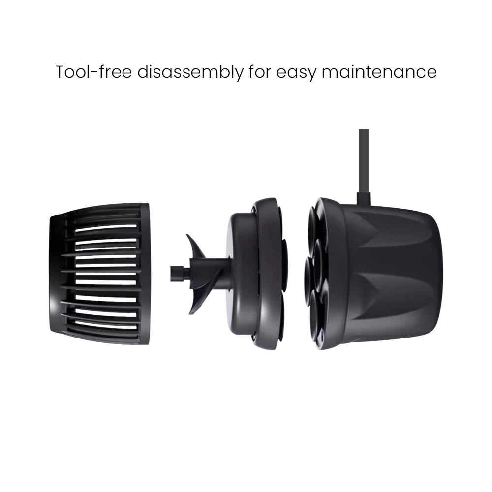 Jebao Jecod DMP-5/10/15/20/30/40 New Smart Bluetooth App Control Cordless Freshwater Saltwater Fish Tank Aquarium Wavemaker Pump