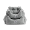 Pet Dog Portable Car Seat Central Control Nonslip Dog Carriers Safe Car Armrest Box Booster Kennel Bed for Small Dog Cat Travel