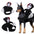 Pet Transformation Costumes, Funny Christmas Outfits for Cats, Dog Clothes, Novelty Halloween Costumes for Pets
