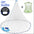 Casting Net 4ft 6ft 8ft Radius Cast Nets USA Saltwater Freshwater Fishing Net with Ring Easy to Throw Casting Net for Bait Trap