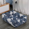 Plaid Printing Soft Removable&Washable Dog Bed Fabric Skin-Friendly Cotton&Linen Breathable Pet Sofa Square Cat Litte Dog Bed