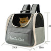 Cat Bag Outing Travel Pet Backpack Cabin Cat Schoolbag Shoulder Cage Multifunctional Bag Car Folding Soothing Anti-scratch - Play Paws Toys