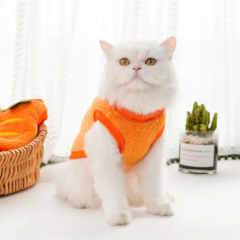 Pet Clothes Winter Warm Coats Vest Soft Fleece For Small Dogs Cats Girl Boys Chihuahua Yorkies Cute Transformation Outfit Xxs-XL - Play Paws Toys