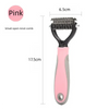 Dog Brush Pet Dog Hair Remover Cat Comb Grooming And Care Brush For Matted Long Hair and Short Hair Curly Dog Supplies Pet Items