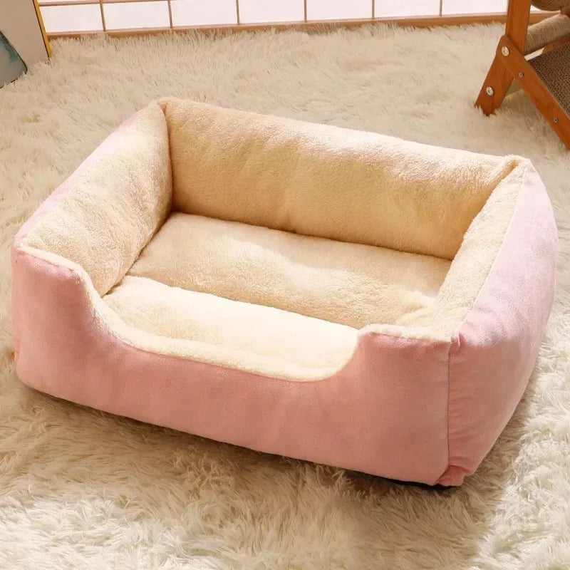 Bed for Cats Pet Products Cushions Kitten Winter Accessories Dog All Houses Supplies Things Accessory Habitats Basket House Beds - Play Paws Toys