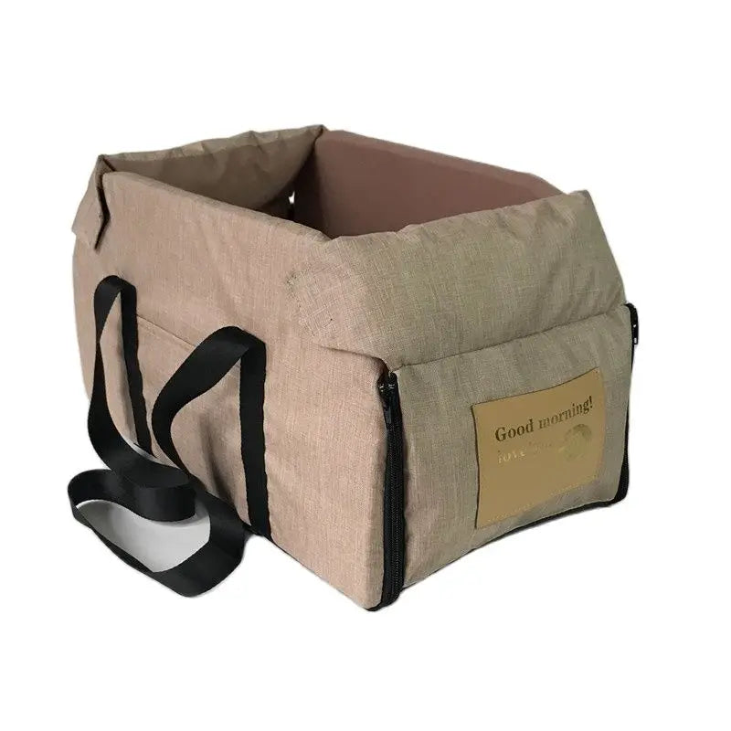 Portable Car Safety Pet Seat For medium/Small Dogs Cat Travel Central Control Cat DogBed Transport Dog Carrier Protector DogBags - Play Paws Toys