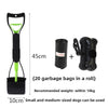 Jaw Clamp Dog Poop Scooper Heavy Duty Long Handle Pet Waste Grabber for Dogs Cats Puppies Foldable Rust Proof Cleaning Tool