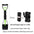 Jaw Clamp Dog Poop Scooper Heavy Duty Long Handle Pet Waste Grabber for Dogs Cats Puppies Foldable Rust Proof Cleaning Tool