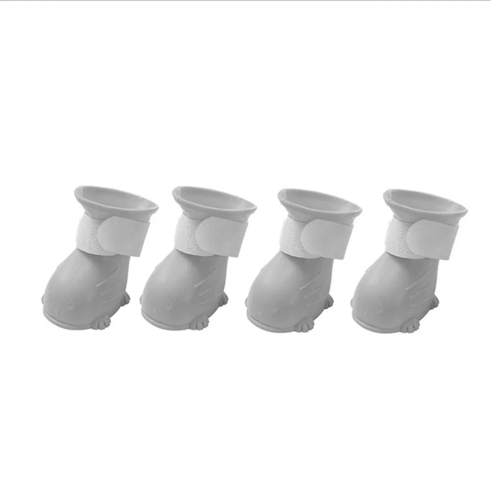 Brand New Pet Rainshoe Waterproof Anti-slip Rubber Boots For Small Medium Large Dogs Cats Outdoor Shoe Dog Boots Pet Accessories