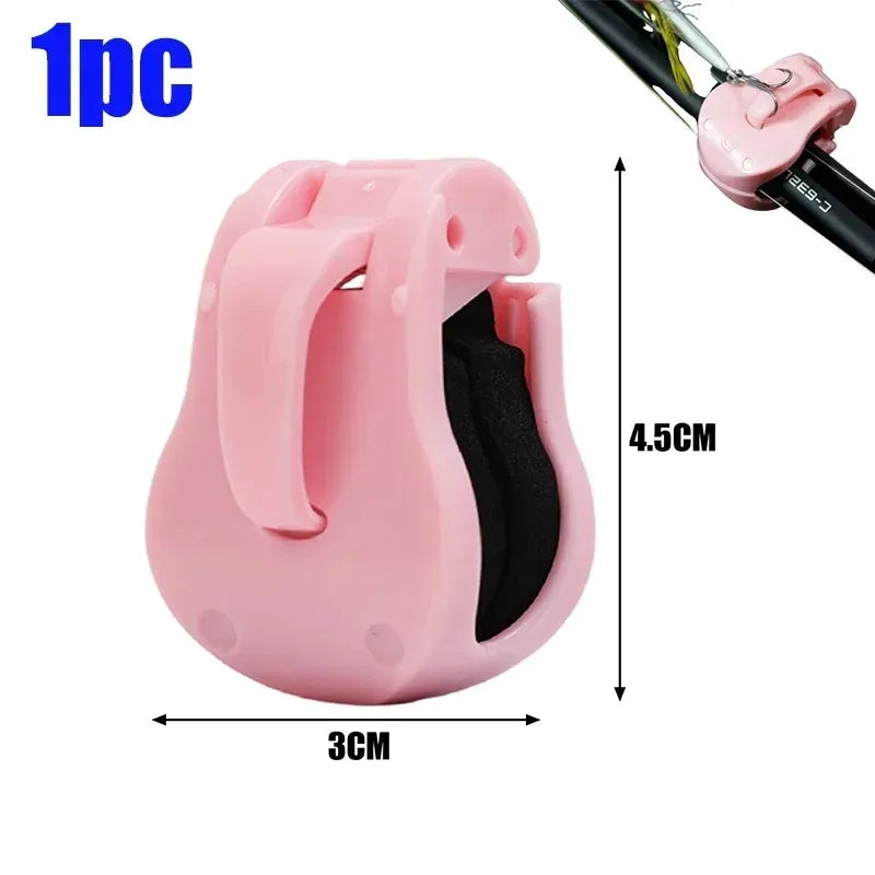ABS Fishing Rod Holder Universal Multifunction Fixation for Lure Sea Table Rods Transport Storage Anti Slip Protective 4.5x3x3cm