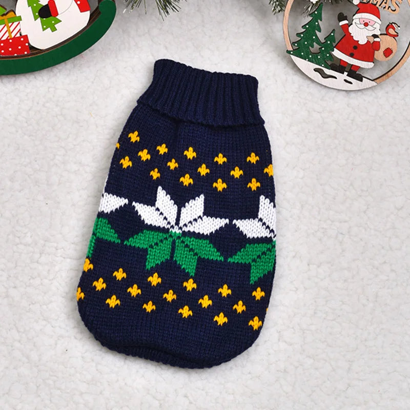 Christmas Cat Sweater Winter Warm Pet Costume for Cats Kedi katten Sphynx Clothing Mascotas Clothes for Dog Animals ropa de gato - Play Paws Toys
