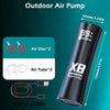Aquarium Fish Tank Oxygen Pump Charging Dual-Purpose Air Pump Usb Lithium Battery Household Portable Fishing Mute 2400ma Outdoor