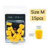 15pcs Carp Fishing Bait Pop Up Boilie Fishing Rig Accessories EVA Foam Fake Bait Corn Shape Method Feeder Carp Tackle Fish Lure