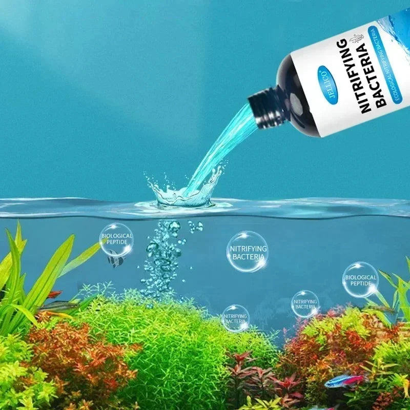 300ml Nitrifying Bacteria Liquid Fish Tank Water Purifier Aquarium Fish Farming Medicine Supplies Fishbowl Water Treatment