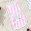 Cute Summer Pet Dog Cooling Vest Cartoon Soft Clothing Summer Casual Shirts Small Medium Large Dogs Puppy French Bulldog Clothes