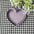 Ceramic Cat Bowl Extra Heart-Shaped Wide Anti Vomiting Stress Free Design12cm Durable Ceramic Pet Bowl for Small Cats Dogs