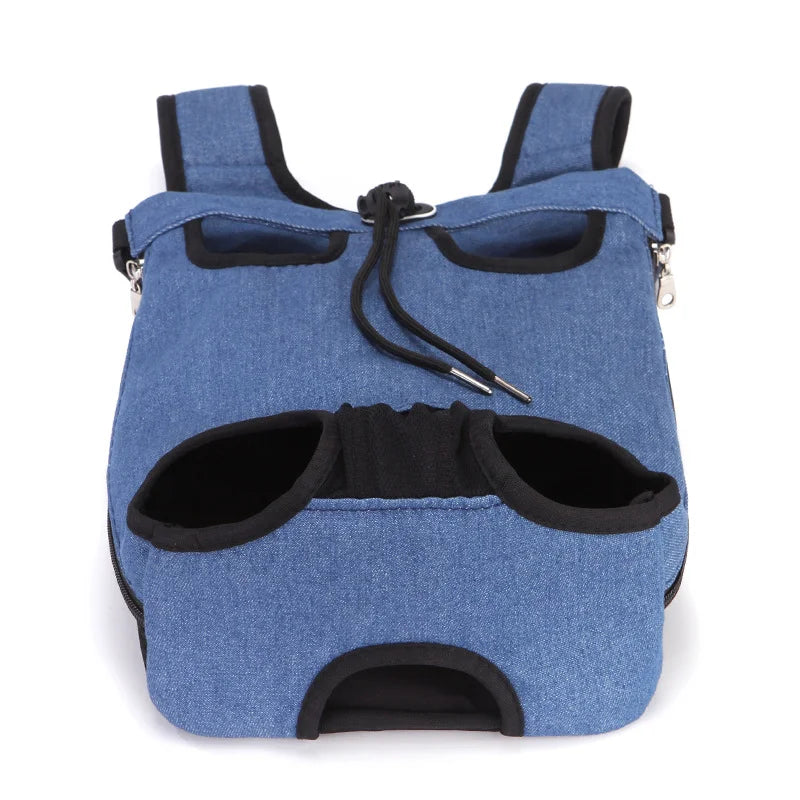 Adjustable Cat Carrier Bag Pet Double Shoulder Backpack Portable Bag Outdoor Travel Camping Hiking Cat Bag Dog Bag - Play Paws Toys