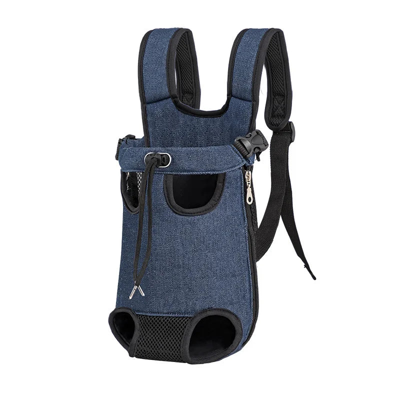 Adjustable Cat Carrier Bag Pet Double Shoulder Backpack Portable Bag Outdoor Travel Camping Hiking Cat Bag Dog Bag - Play Paws Toys