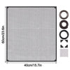 Sturdy Magnetic Fish Tank Lid Cover DIY Easy Installation Fish Tank Mesh Lid Cover Turtle Tank Net Fish Tank