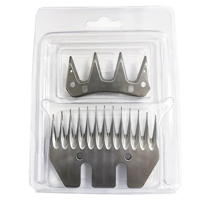 13 Tooth Shearing Replacement Blades for fit Oster,Lister,Heiniger Sheep Clippers,Detachable Animal Trimmer for Goats,Lambs