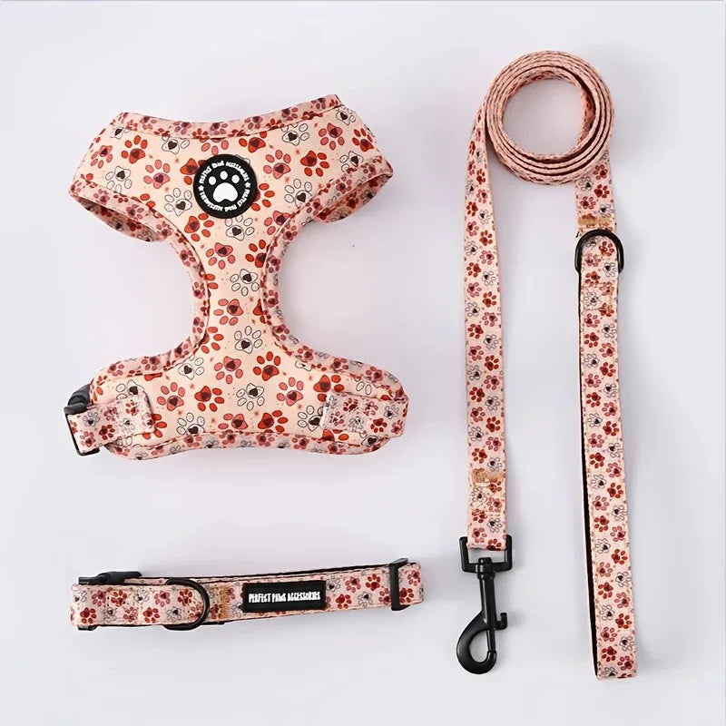 Harness for Cats Collar, Harness, Leash Accessories Pets Goods Kitten Pet Products Things Breast-band Supplies Kittens - Play Paws Toys