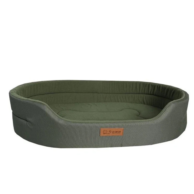 Dog Pet Beds Square Dog Bed For Large Dogs Dog Sofa Beds Waterproof Customized Pet Bed Inner Pad Washable Puppy Kennel Accessory