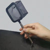 1PC Aquarium Square Fishing Net Extendable Long Handle Fishing Gear For Catching Fish Shrimp Tank Clean Accessories