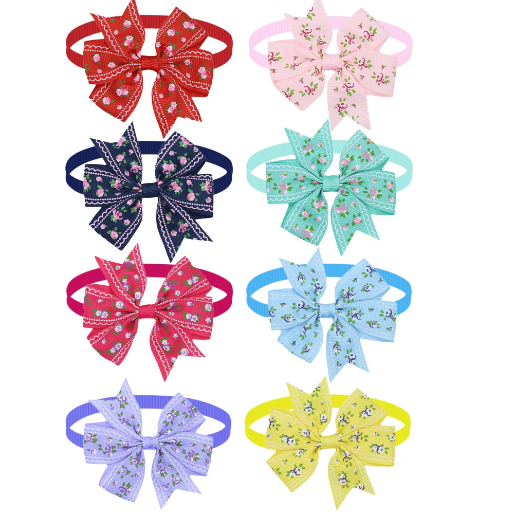 50/100pcs Pet Dog Bow Ties Dog Pet Accessories Cute Pet Dog Bowties Neckties Dog Grooming Products Pet Shop Dog Supplies