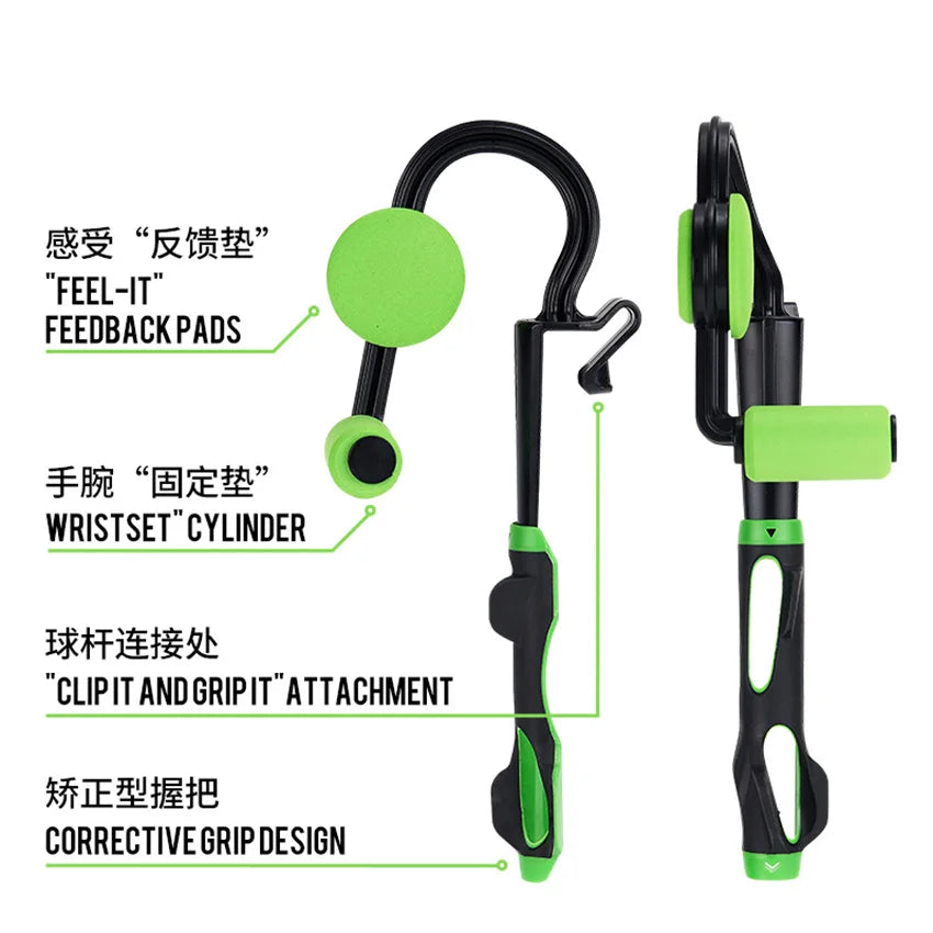 Golf Swing Trainer Golf Groove Cleaner Sharpener Tool Golf Training Accessories Posture corrector Gesture Correction Tool
