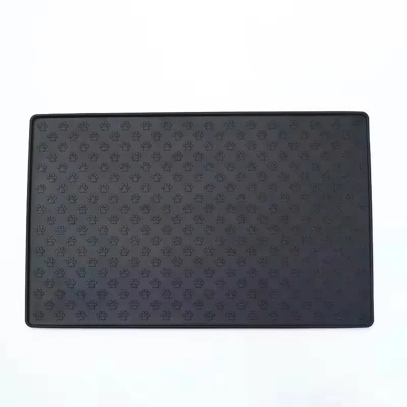 Pet Placemat Cat Dog Drinking Feeding Placemat Feeder Mats Cat Feed Mat Dog Food bowl Mat Silicone Waterproof Pet Bowl Pad - Play Paws Toys