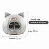 Winter Warm And Cold Proof Cat Bed Cozy Cat Cave Bed Cat Tent With Removable Cushion Pillow Cat Head Shape Cute Pet Supplies - Play Paws Toys