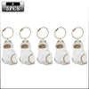 Cat Fur Memorial Charm Resin Keepsake Capsule for Pet Hair Portable Keychain Pendant for Hair Rainbow Bridge Pendant