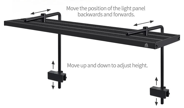 WEEK AQUA L Series APP Control Dimmer & Timer RRB+UVA Aquarium Lighting Planted Led Light