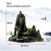 Resin Aquarium Rockery Mountain Decoration Artificial View Rock Cave Stone Tree Fish Tank Ornament Aquarium Decor Home New