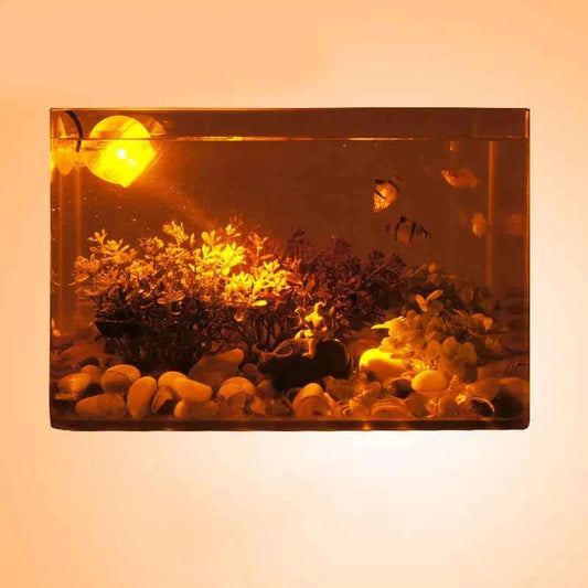 Fish Tank Led Spotlight Submersible Lights Ornamental Tropical Fish Lighting Mini Colorful Waterproof Night Lights Spotlights