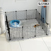 Dog cage Wire mesh fence indoor teddy animal escape barrier