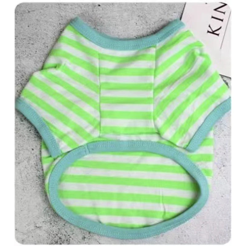 S-xxl Dog Clothes Dogs Vest Cat Costume Cooling Shirt Small Chihuahua Sweatshirt Xs Summer Pet Tank Top Pug Puppy Accessories