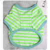 S-xxl Dog Clothes Dogs Vest Cat Costume Cooling Shirt Small Chihuahua Sweatshirt Xs Summer Pet Tank Top Pug Puppy Accessories