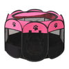 Folding Pet Tent Dog House Camping Accessories Pet Cage Octagonal Cage Fence Outdoor Playpen Puppy Shelter