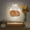 Personalized Pet Memorial Night Light Custom LED Photo Frame with Name Date Acrylic Wooden Stand for Loss Dog Cat Home Decor
