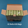 Pet Biodegradable Trash Bag 36-42 Rolls Dog Poop Bags Bulk  cented Poo Bag Degradable Cat Waste Bags Dog Poop Dispenser