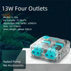 Ultra Silent Aquarium Air Pump Low Noise Silent Operation Automatic Mute Aerator Pump High Power Adjustable