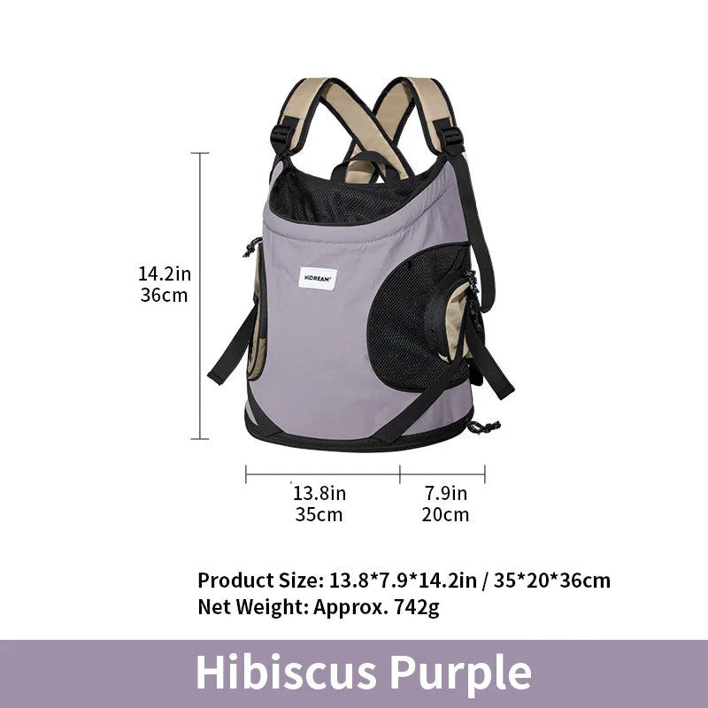 Pet Chest Backpack Front Carrying Tote Backpack Dogs and Cats Breathable Portable Outdoor Bag Shoulder Cat Bag - Play Paws Toys