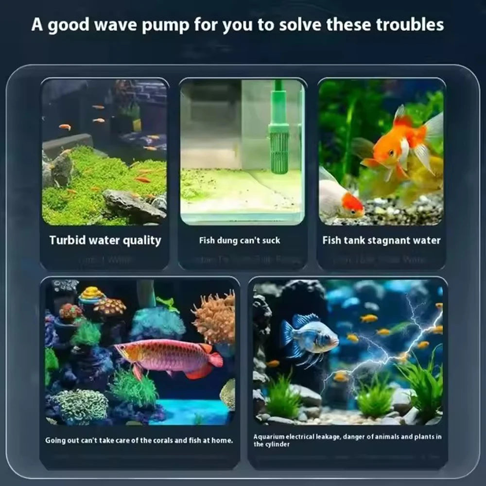 Jebao Jecod D series DMP 5M/10M/20M Pump Wireless Bluetooth WiFi APP Control Freshwater Saltwater Fish Aquarium Smart Wave Maker