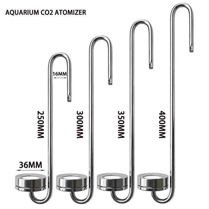 Aquarium CO2 Nebulizer Diffuser Stainless Steel Aquatic Plants Co2 Diffuser Generator Equipment Accessories CO2 Diffuser