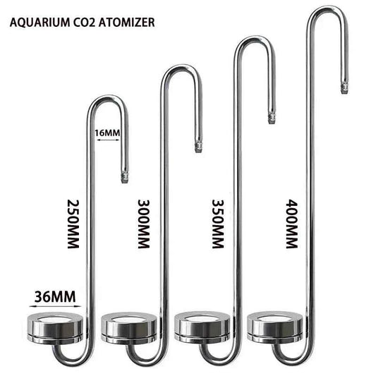 Aquarium CO2 Nebulizer Diffuser Stainless Steel Aquatic Plants Co2 Diffuser Generator Equipment Accessories CO2 Diffuser