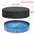 Dog Swimming Pool or Pool Cover Portable Plastic Pool Grooming Tub Bathing Scratch Resistance Pet Pools Bathtub for Large Dogs